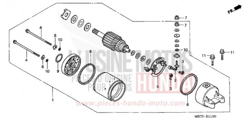 STARTING MOTOR CBF5004 de 2004
